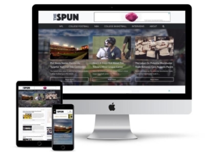 the spun web design