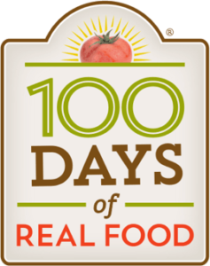 100 Days of Real Food logo