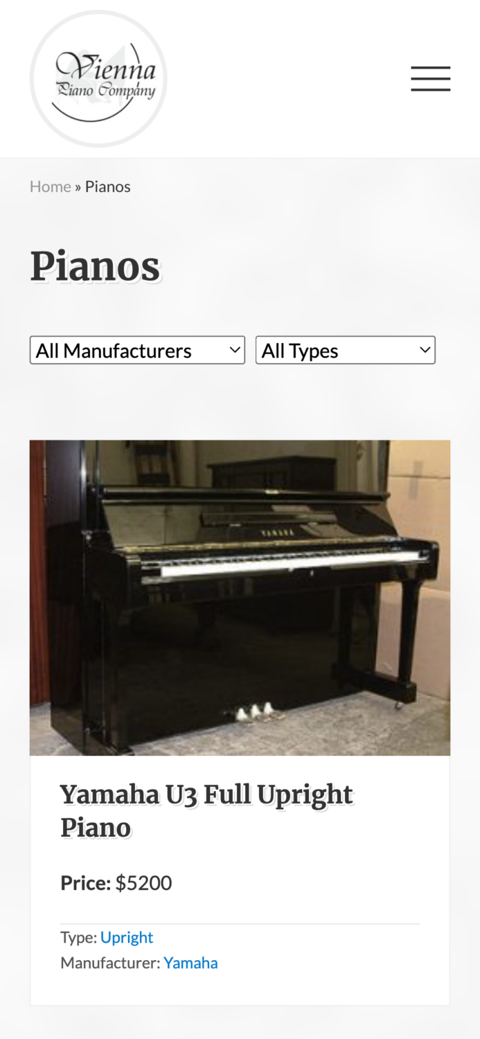 viennapiano pianos mobile image