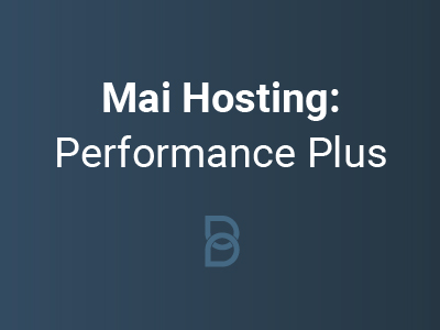 Mai Hosting: Performance Plus