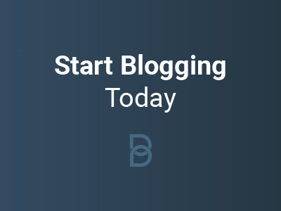 Start Blogging Today