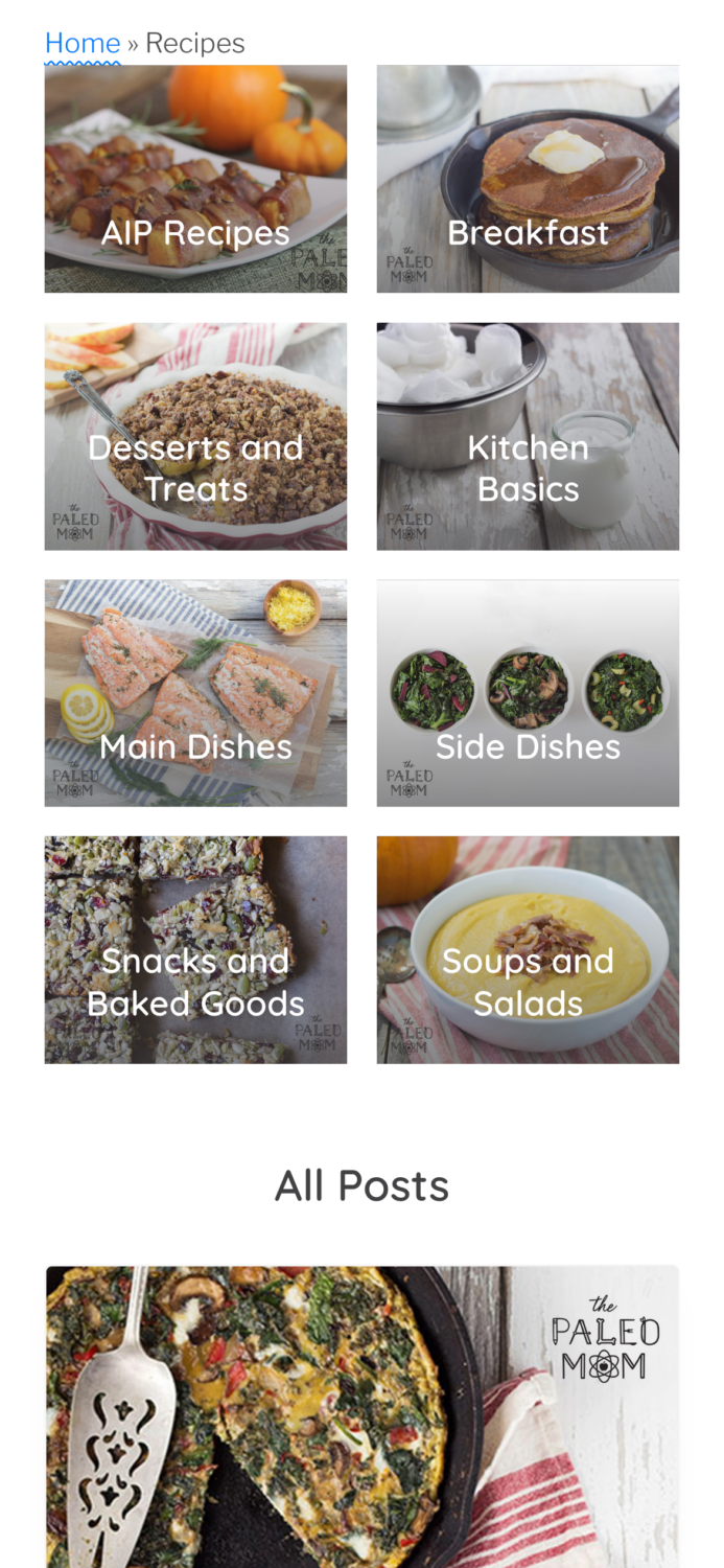 The Paleo Mom iPhone Recipes image