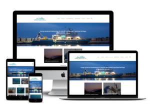 screenshot of RPM Nautical web design