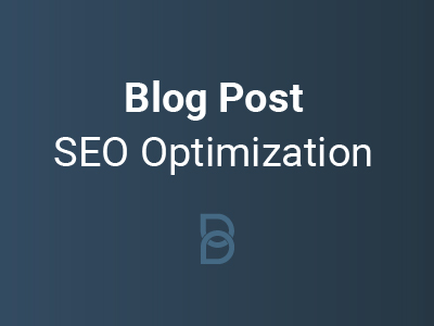 Blog Post SEO Optimization
