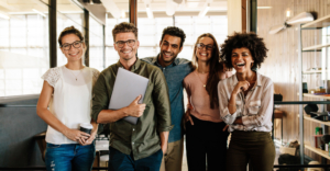 photo of happy business people