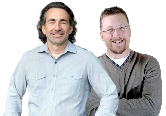 Image of David and Chris