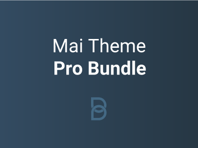 Mai Theme Pro product image