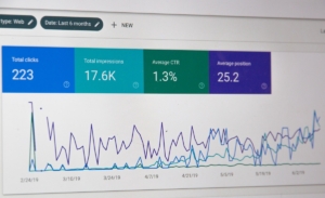 photo of Google Search Console data for SEO 