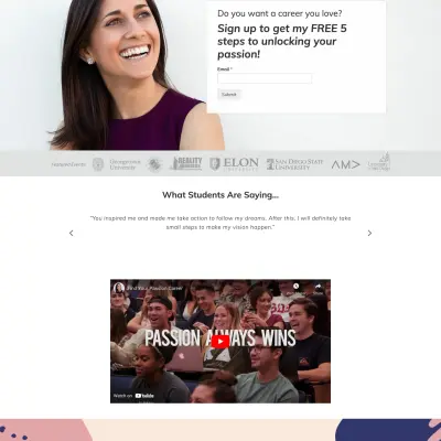 findyourpassioncareer desktop