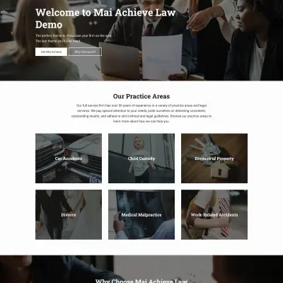 Mai Achieve Theme Mockup