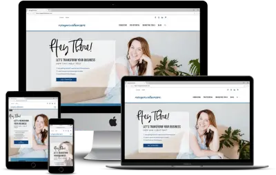 Meagan Williamson site mockup