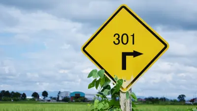 301 Redirect sign
