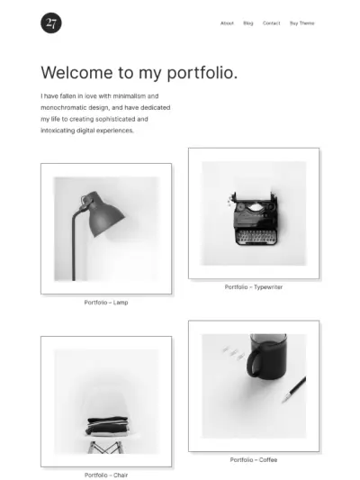 Mai Twenty Seven Theme Mockup