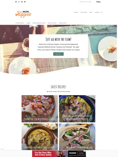 recipehippie home desktop image
