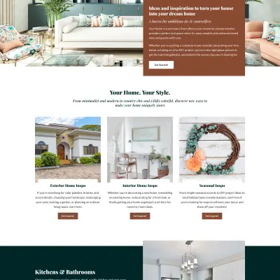 Mai Inspire Home & Garden Theme Mockup