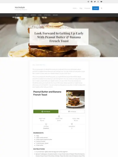 Demo Image of a Mai Delight Recipes blog post