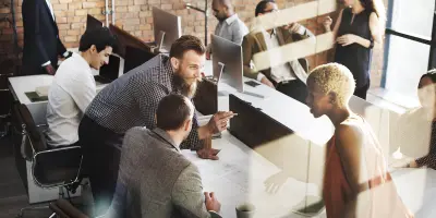 Business People Design Architecture Ideas Concept