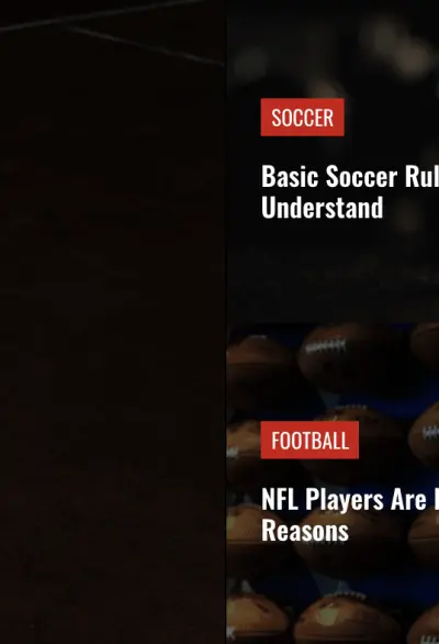 Mai Exclusive Sports Demo hero section