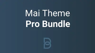 Mai Theme Pro product image